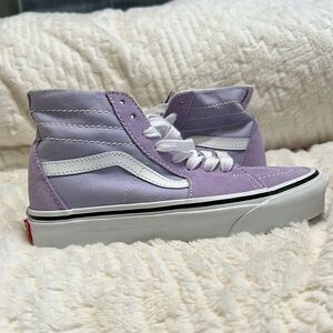 Vans Lilac Sk8-Hi Tapered Shoes